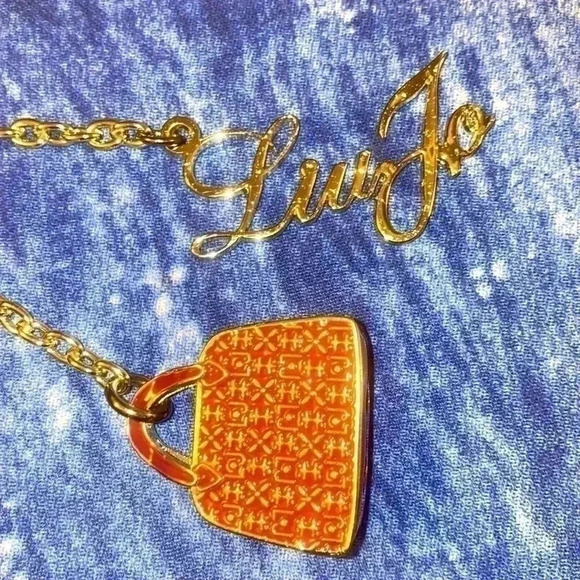 LIU JO Italian charming keychain with logo, Vintage from 1999 - Picture 2 of 6